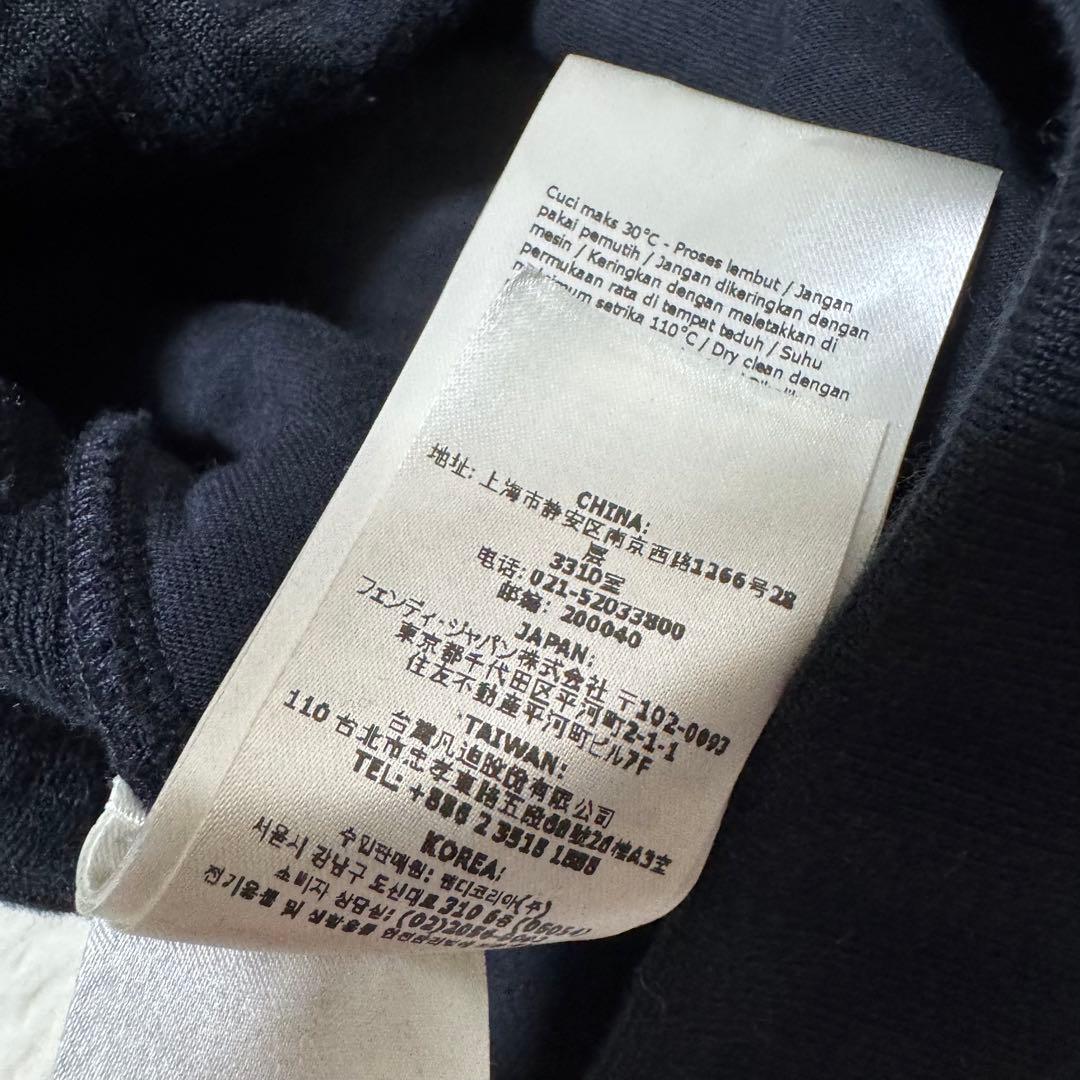 美品！FENDI　ズッカ柄　パーカー　フーディー　プルオーバー　エンボス加工