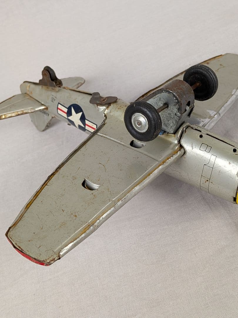 超レア★P-47サンダーボルト★ブリキ★HTC 1950年代 日本製★used