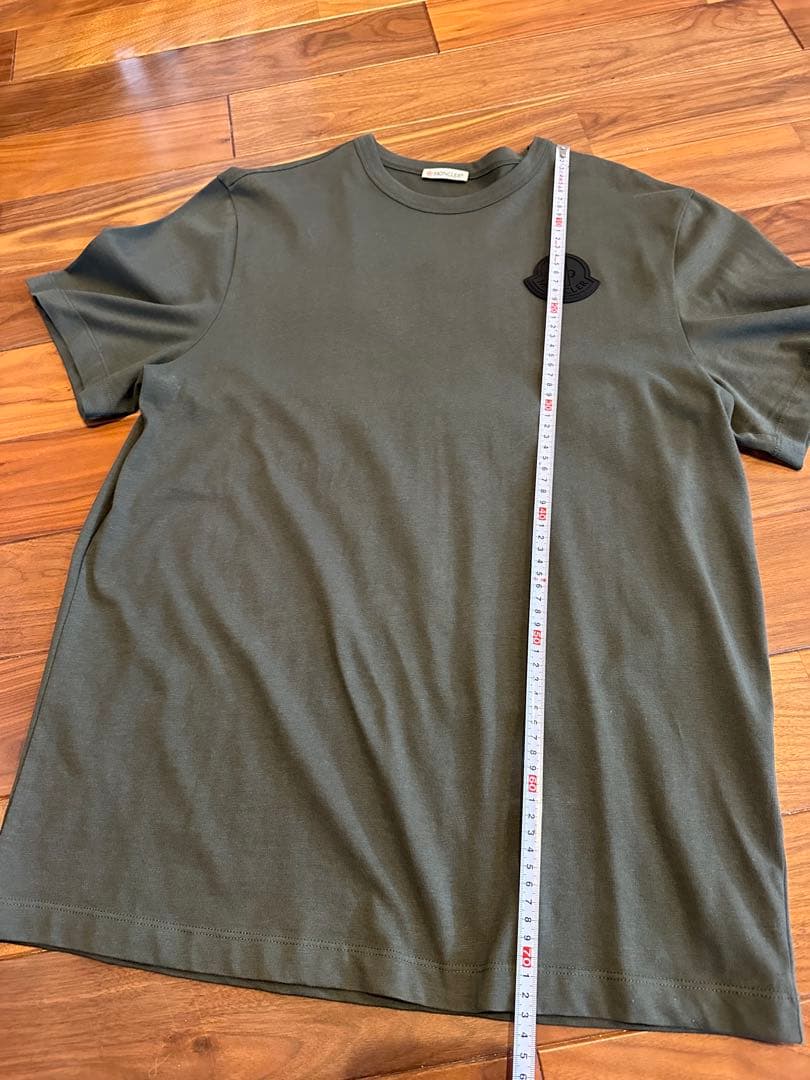 MONCLER オリーブグリーン Tシャツ