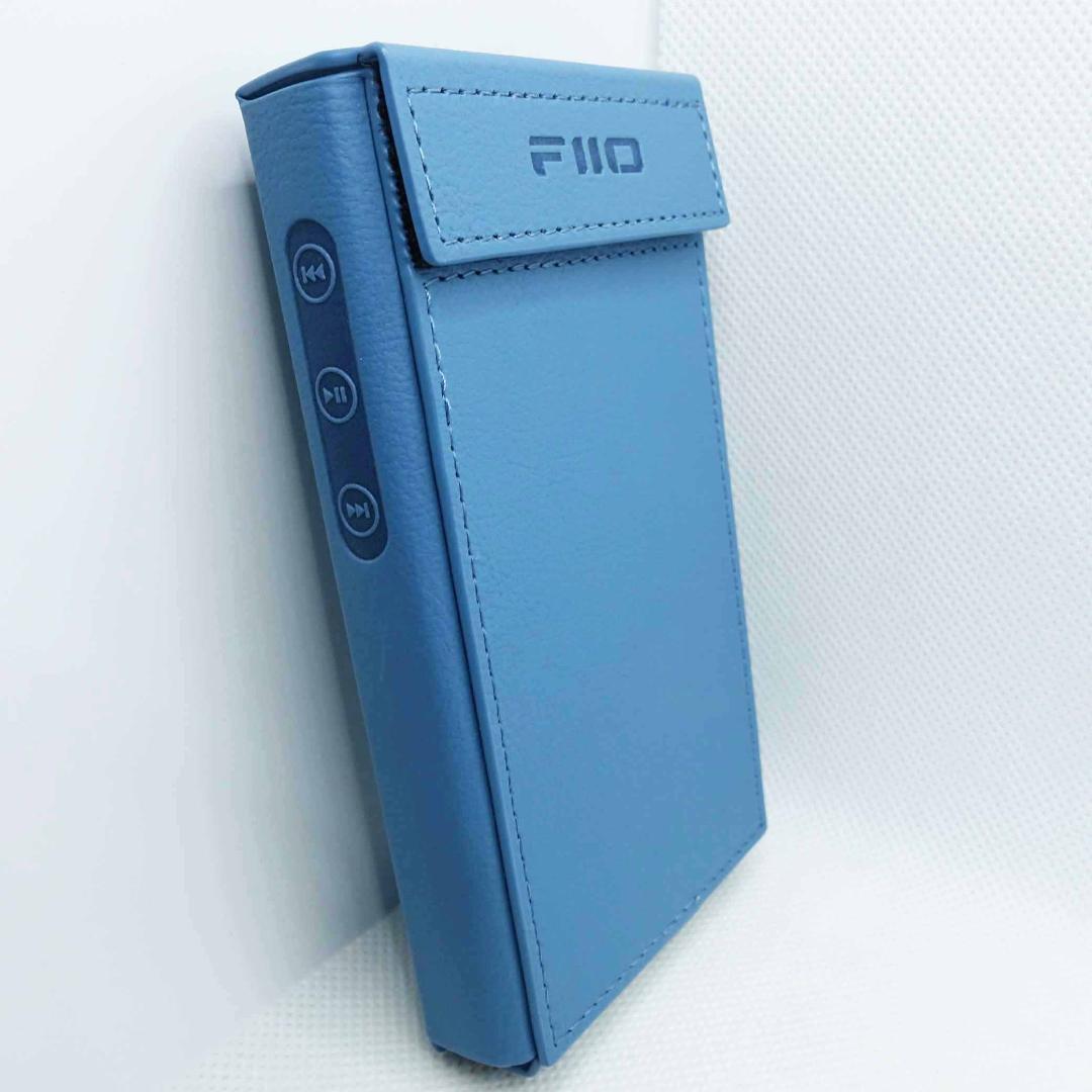 【動作確認済・美品】Fiio JM21 ブルー　純正ケース（別売品）付