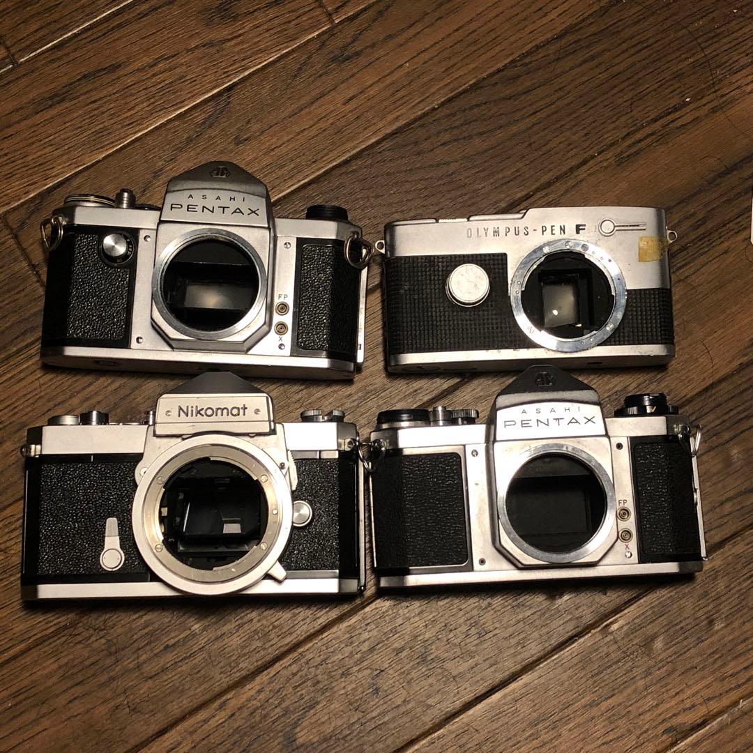 フィルムカメラ ジャンクカメラ 4点まとめ売り