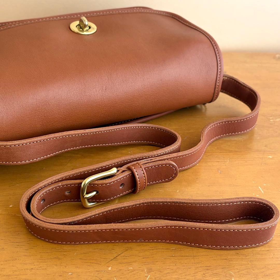 vintage coach オールドコーチ ショルダーバッグ 9850 ブラウン