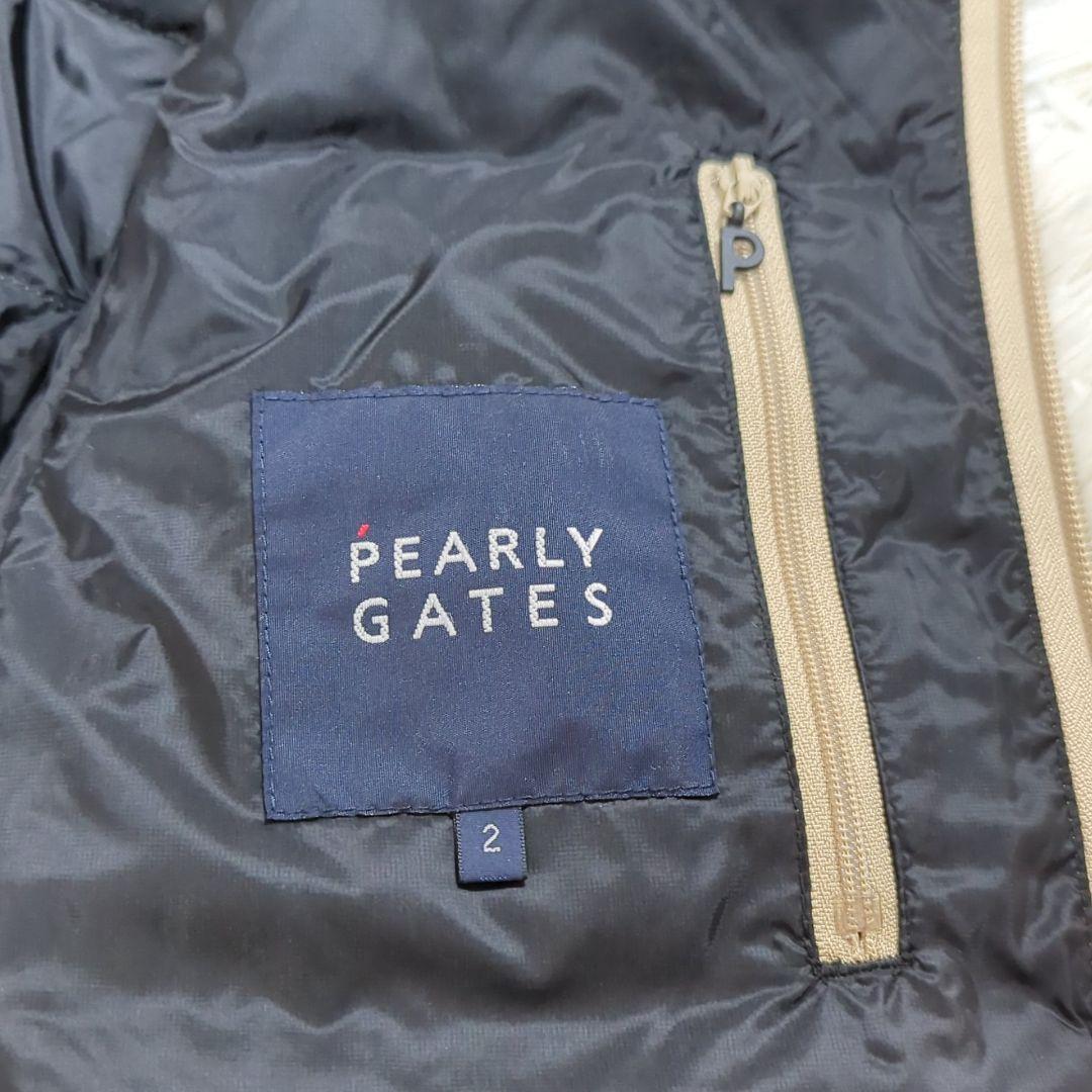 未使用級 パーリーゲイツ 2 近年モデル 4way ダウンジャケット レオパード