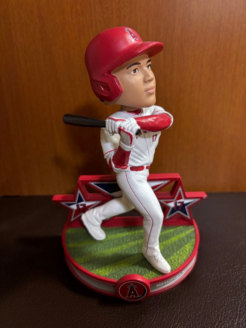 連覇大谷翔平 BOBBLE HEAD ボブルヘッド 17 エンゼルス ドジャース