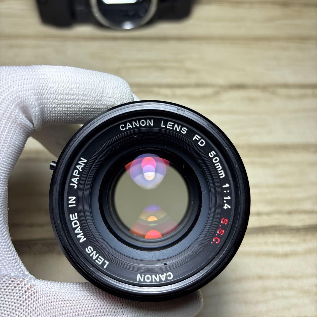 フィルムカメラ Canon AE-1 PROGRAM FD 50mm F1.4 S.S.C.