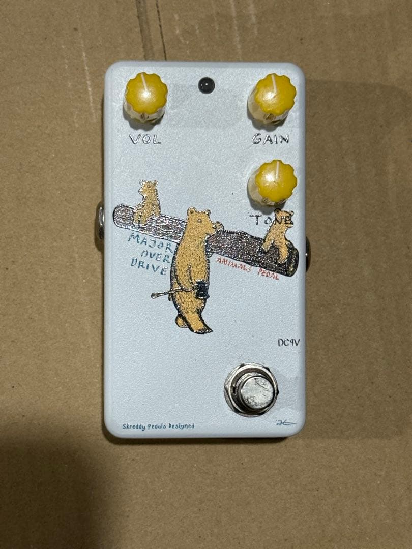 MAJOR OVER DRIVE Animals Pedal オーバードライブ