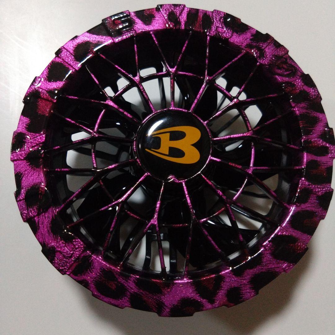 バートル AC09-1（24V）豹柄　キャンディピンク＋ラメ