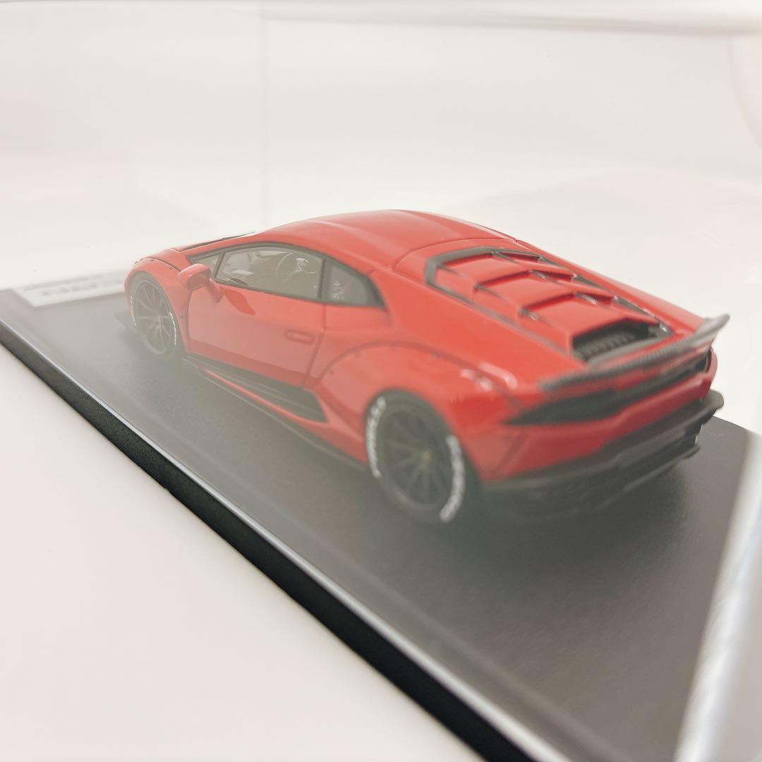 ✨美品✨ LookSmart 1/43 ランボルギーニ ウラカン レッド 箱付き