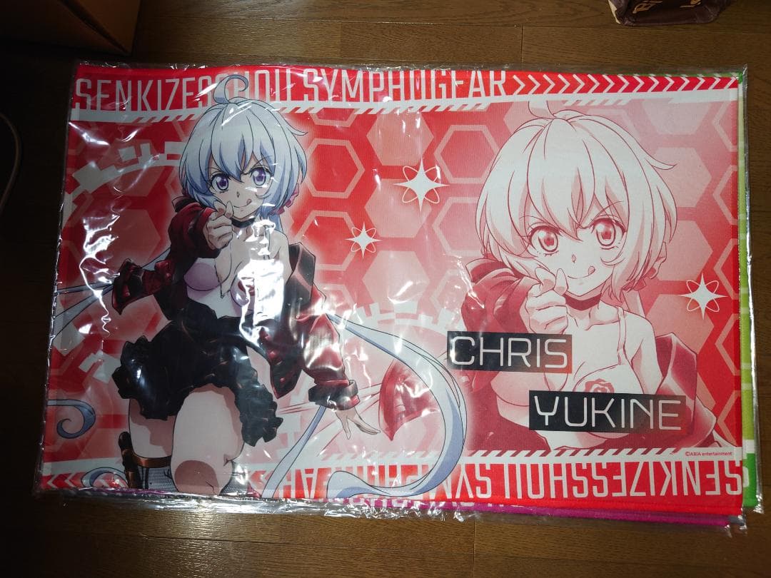 雪音クリス 月読調 翼 切歌 マリア インテリアマット5種 戦姫絶唱シンフォギア