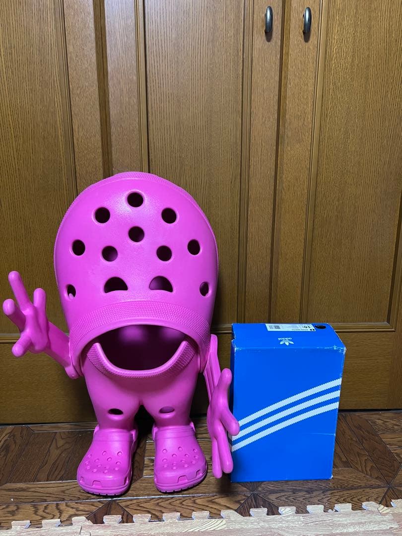 クロスライト君　クロックス　ピンク非売品　ディスプレイ　フィギュア　置物