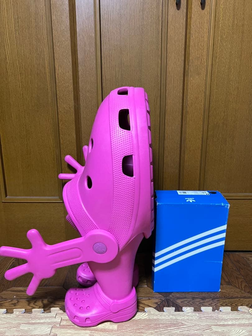 クロスライト君　クロックス　ピンク非売品　ディスプレイ　フィギュア　置物