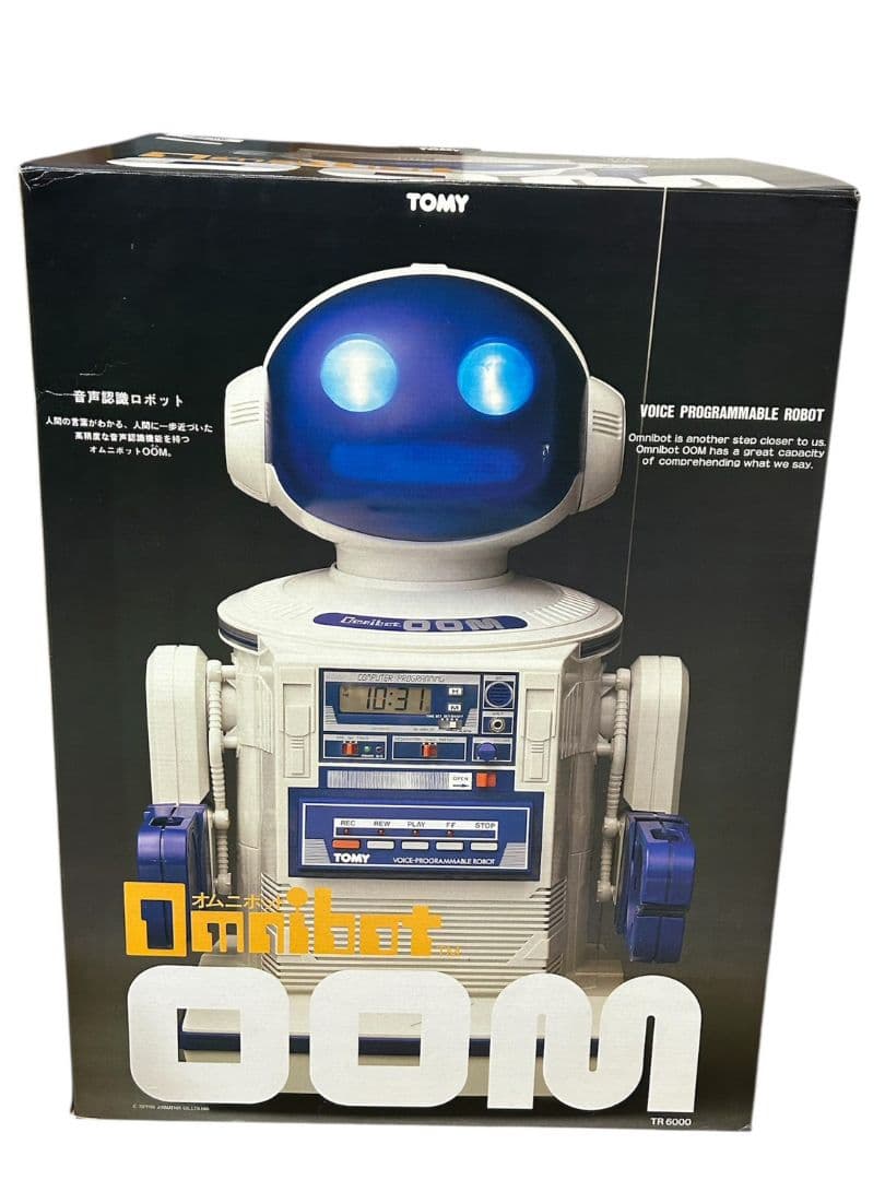168 【極美品】 初代 TOMY　オムニボット 　元箱付き