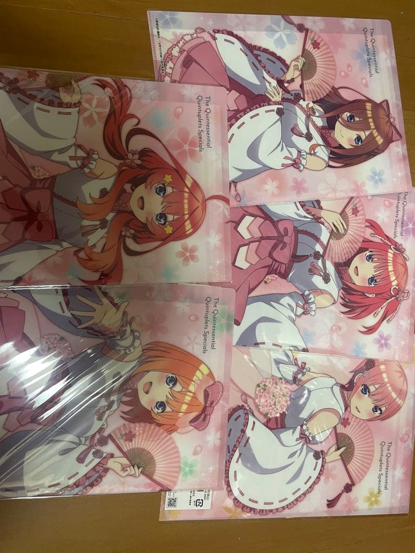 五等分の花嫁 クリアファイルセット　25枚
