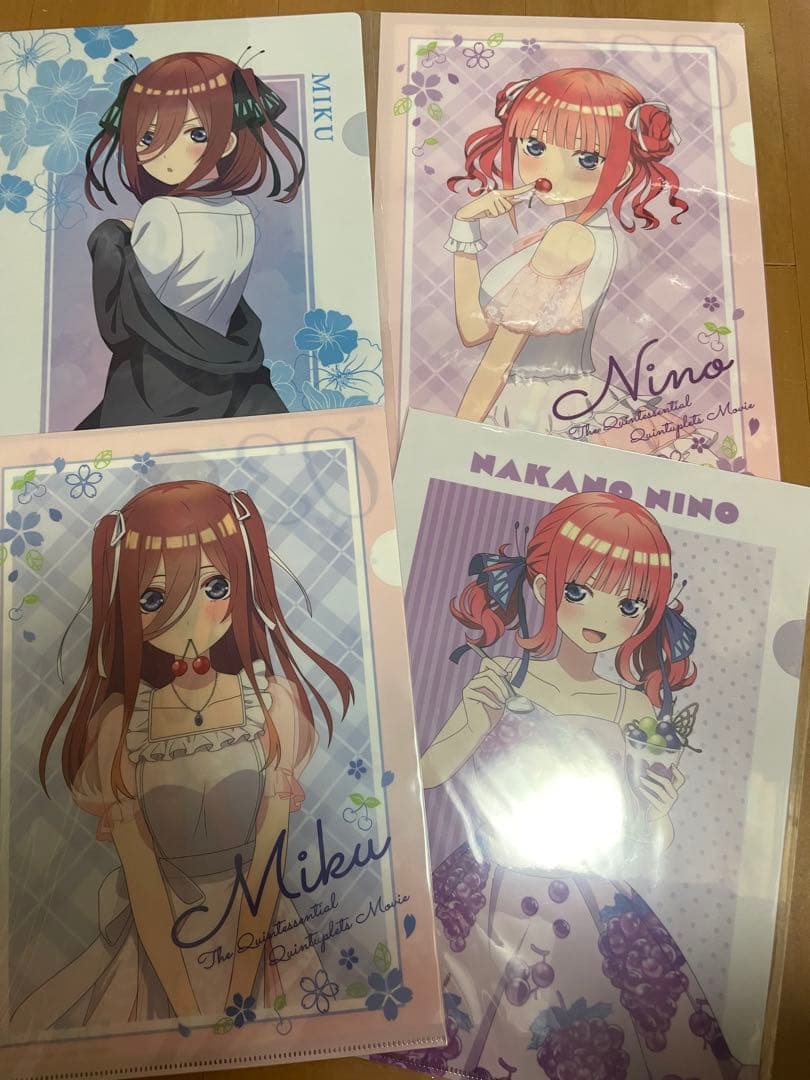 五等分の花嫁 クリアファイルセット　25枚