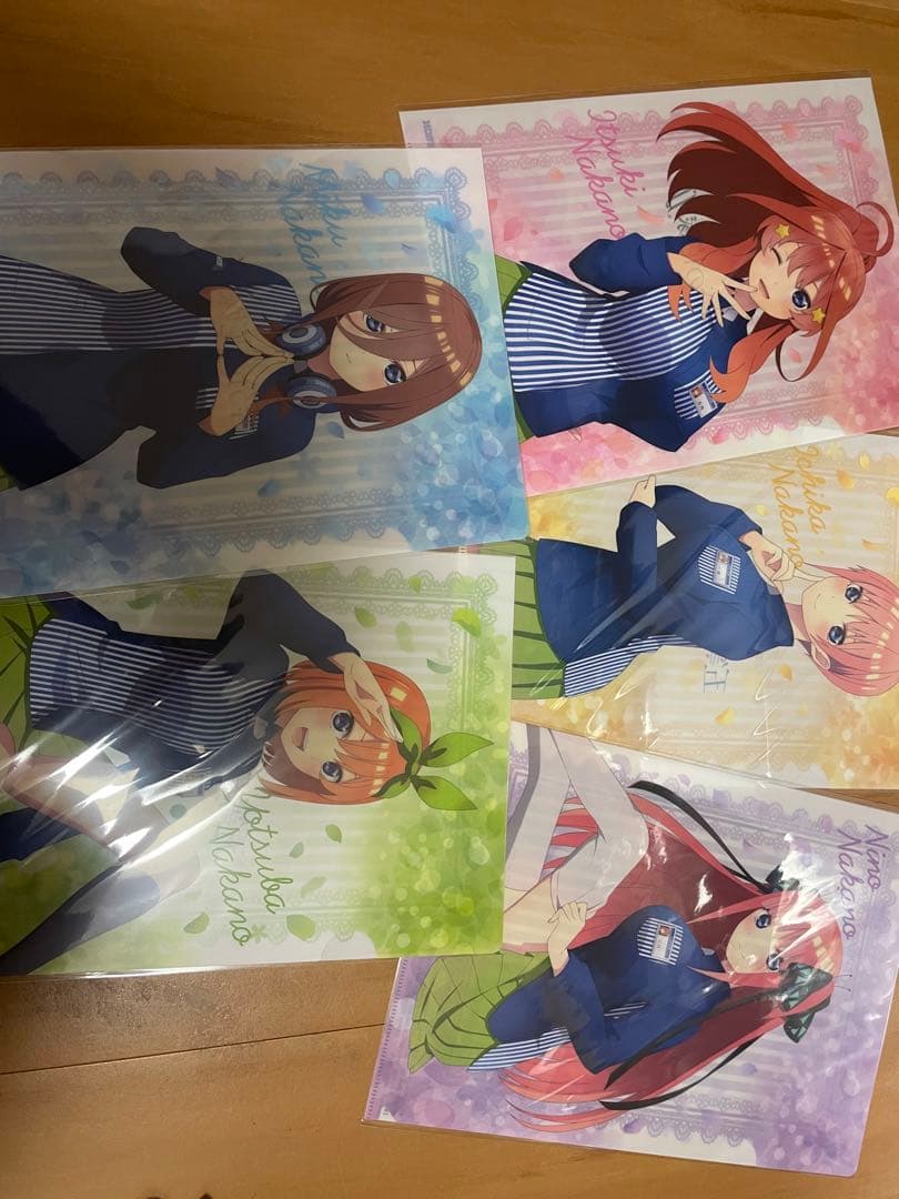 五等分の花嫁 クリアファイルセット　25枚