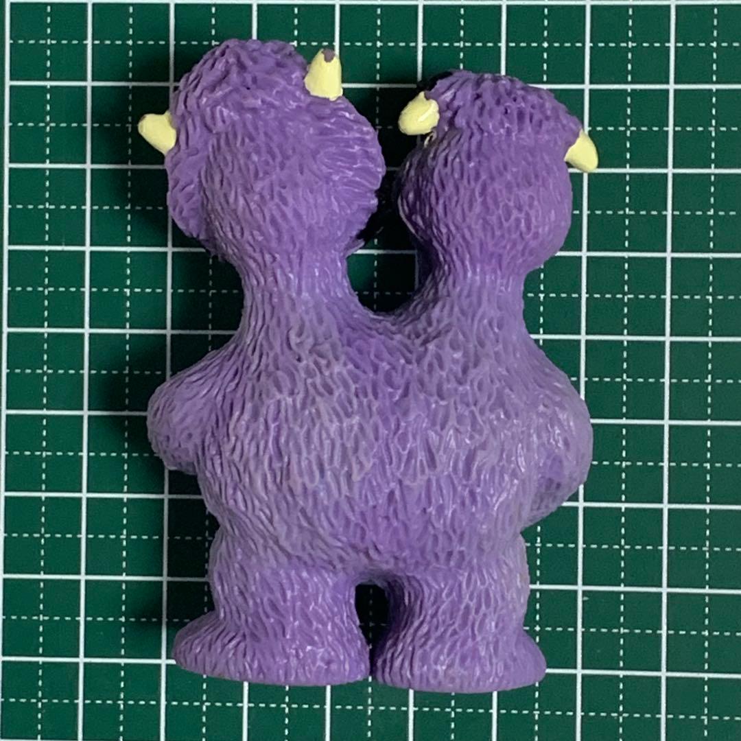 セサミストリート ツーヘッド モンスター PVC フィギュア ヴィンテージ