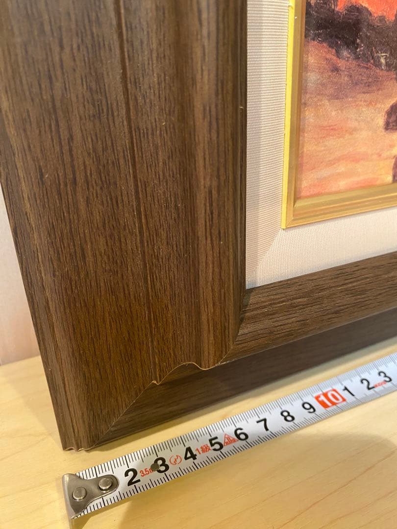 ⭐️新品未使用⭐️ルノワール『ピアノを弾く少女』複製油絵 F6号 受注制作品額装済み