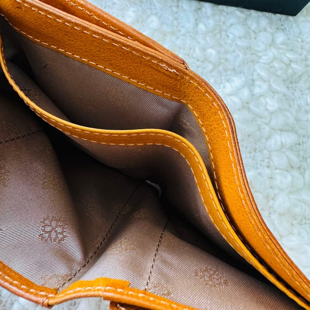 Dakota ダコタ 小銭入れ付き 三つ折り財布 財布 カッシーニ マスタード