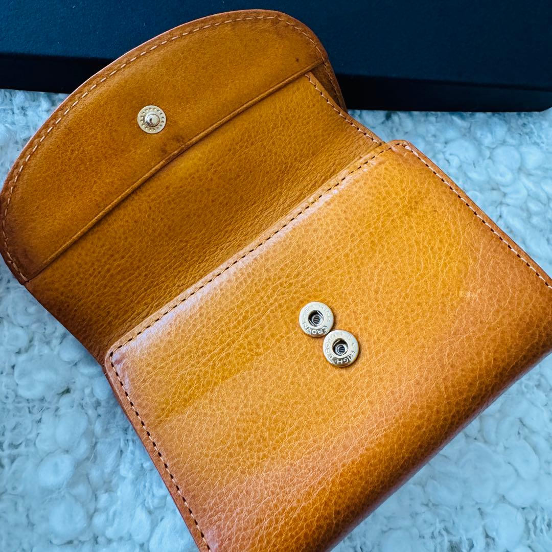 Dakota ダコタ 小銭入れ付き 三つ折り財布 財布 カッシーニ マスタード