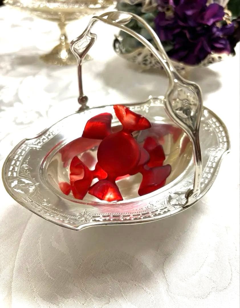 純銀 Sterling silver スターリングシルバー　ピアスドバスケット