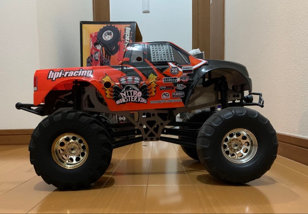 ホビーラジコン hpi-racing 1/10 SCALE NITRO RONSTER KING