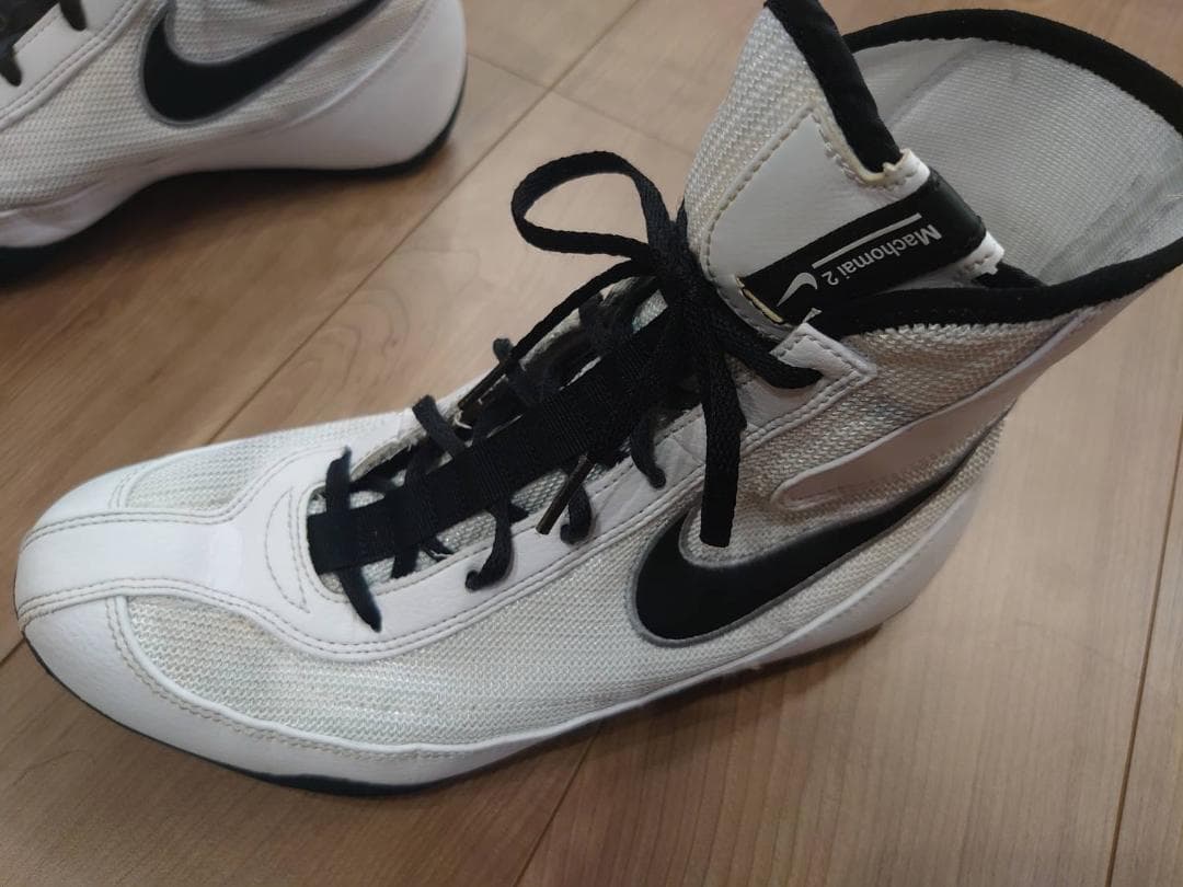NIKE マチョマイ2【26㎝】　ボクシング シューズ　ホワイト/ブラック