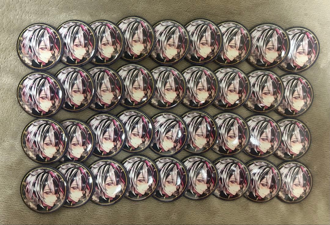 あくねこ ベリアン バレンタイン 缶バッチ Butler’s Valentine