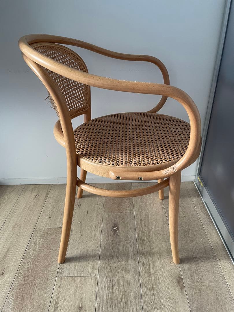 THONET No.33Arm Chair Naturalラタンチェア
