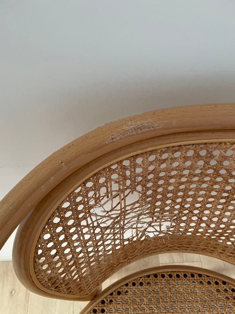 THONET No.33Arm Chair Naturalラタンチェア