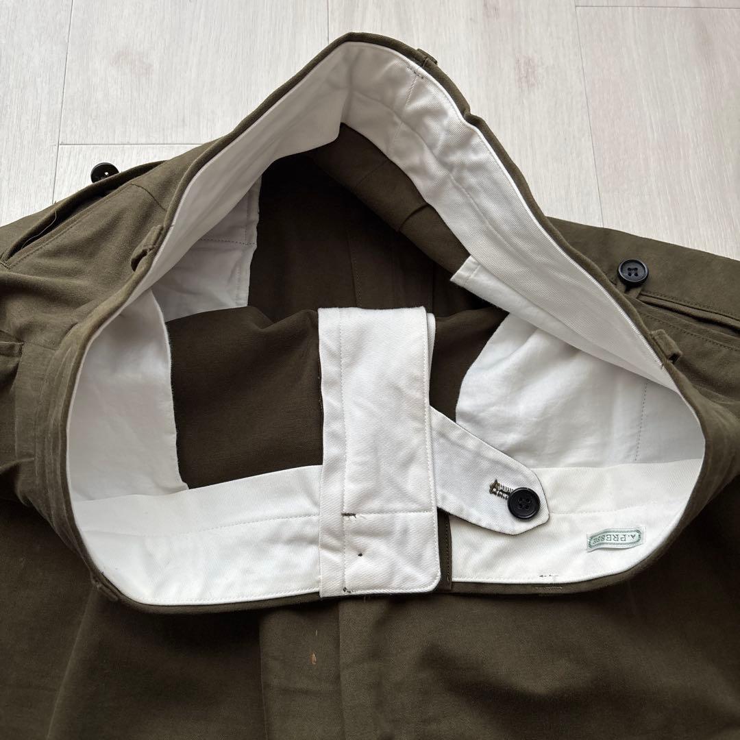 A.PRESSE Chino Trousers チノトラウザーズ Olive 2