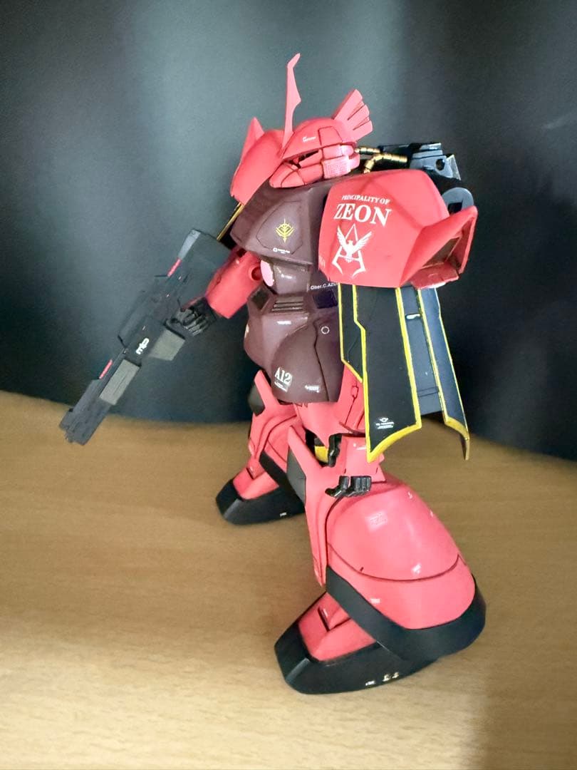 バンダイ ガンダム MGシリーズ 1/100 シャア専用ゲルググ 改造完成品