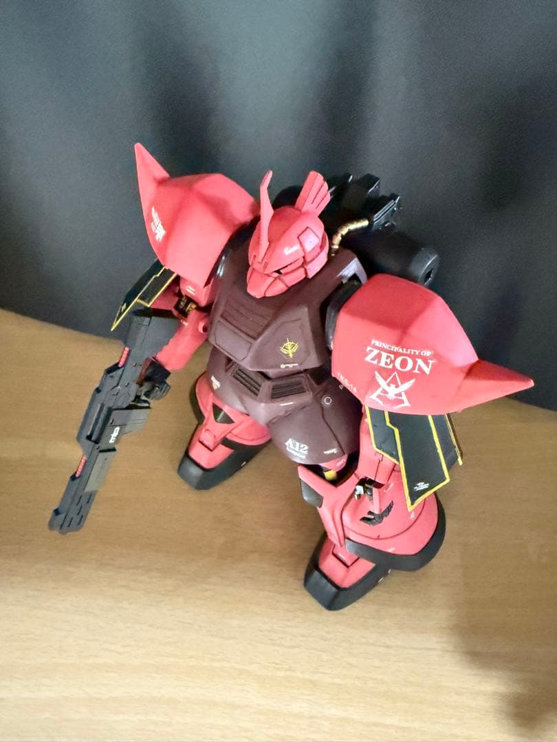 バンダイ ガンダム MGシリーズ 1/100 シャア専用ゲルググ 改造完成品