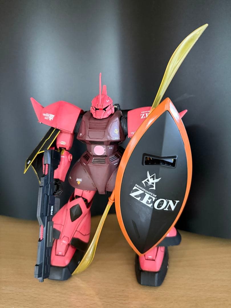 バンダイ ガンダム MGシリーズ 1/100 シャア専用ゲルググ 改造完成品