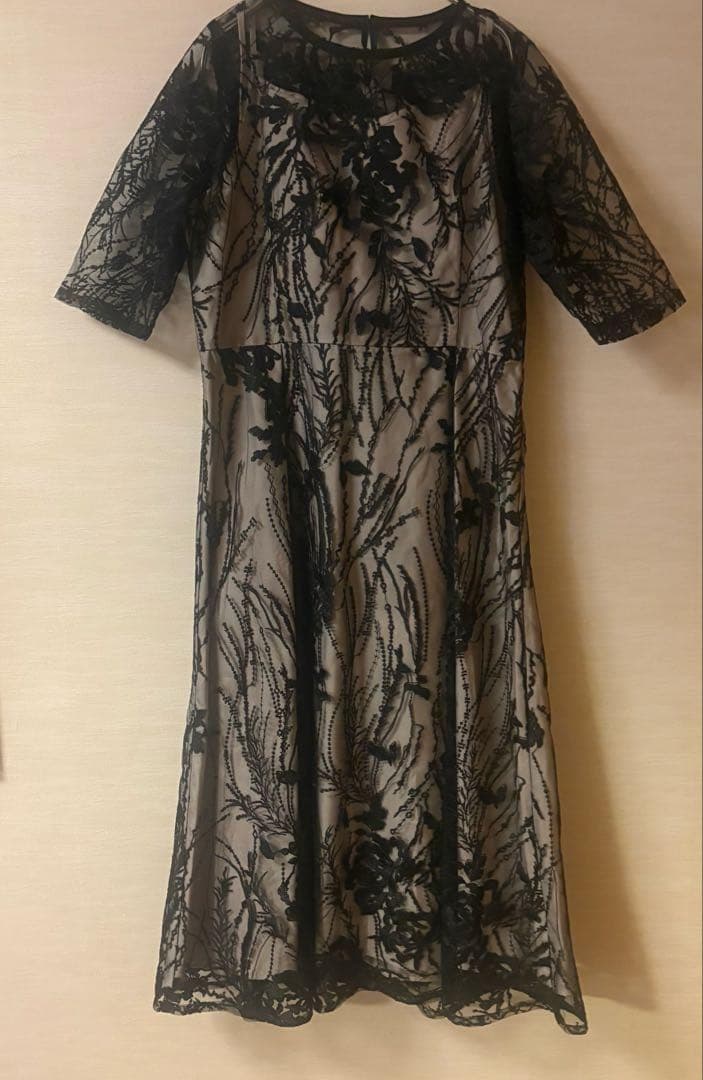 PREFERIR プレフェリール 総レース バックリボン 結婚式 パーティー