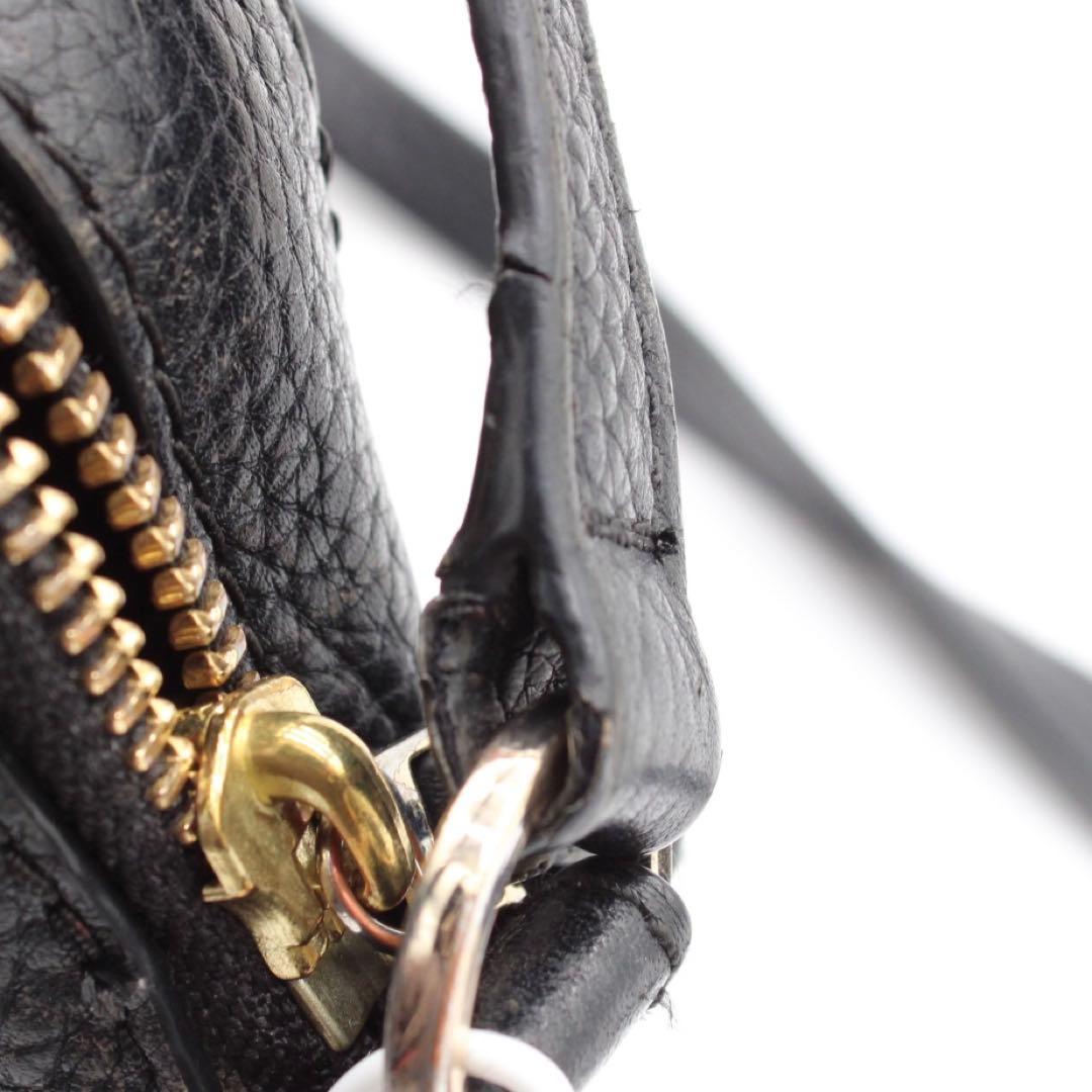 【美品】TORYBURCH タッセル ショルダーバッグ クロスボディ ブラック