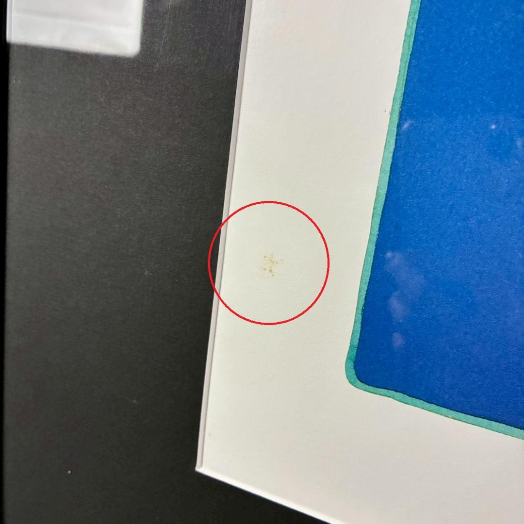 美品 ジョアン・フック「EVENING OVER～」超特大ジクレー 直筆サイン入