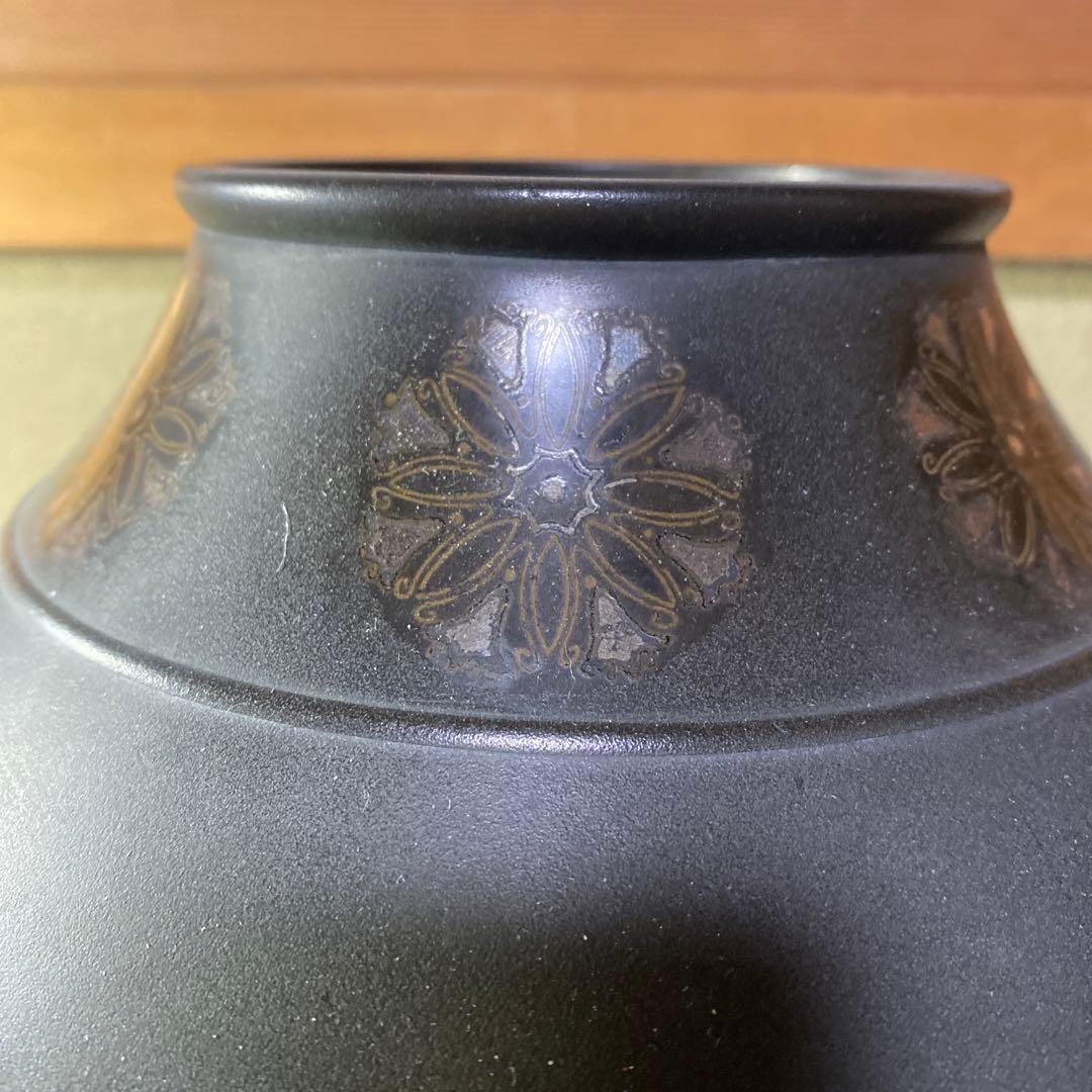 象嵌銅器花生22cm22cm