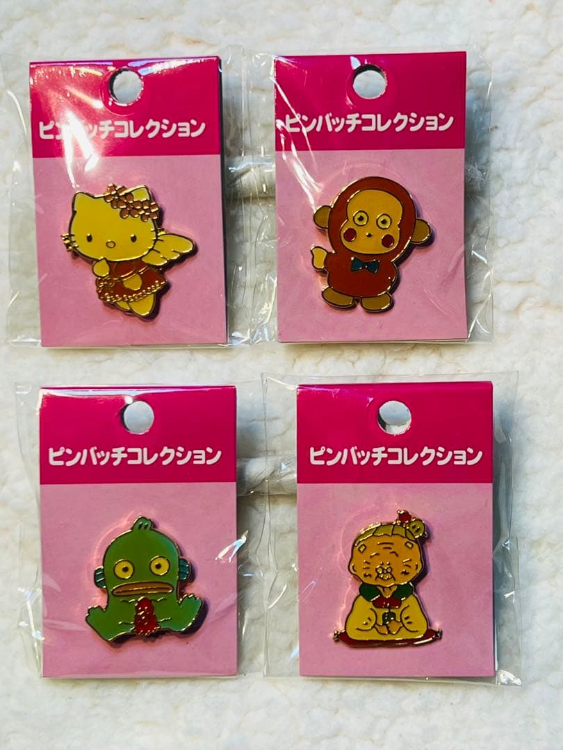[激レア品] サンリオキャラクター　ピンバッジコレクション　全35種！