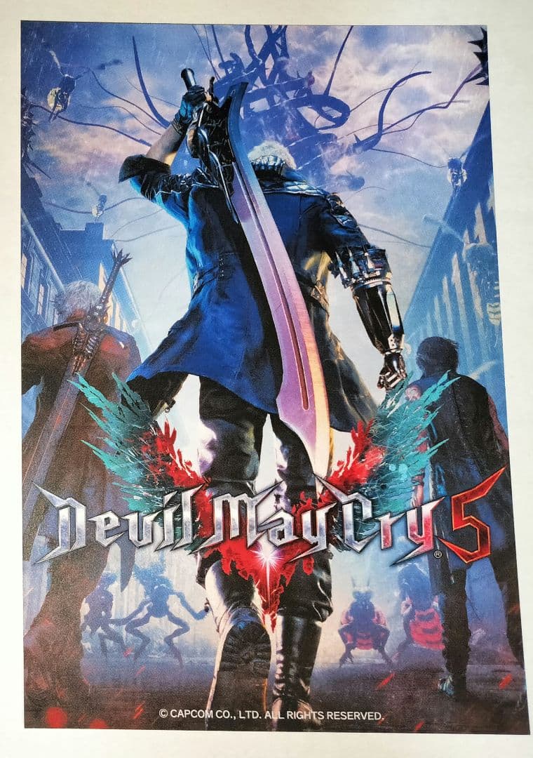 デビルメイクライ ポストカード 特典 その3 カプコンストア