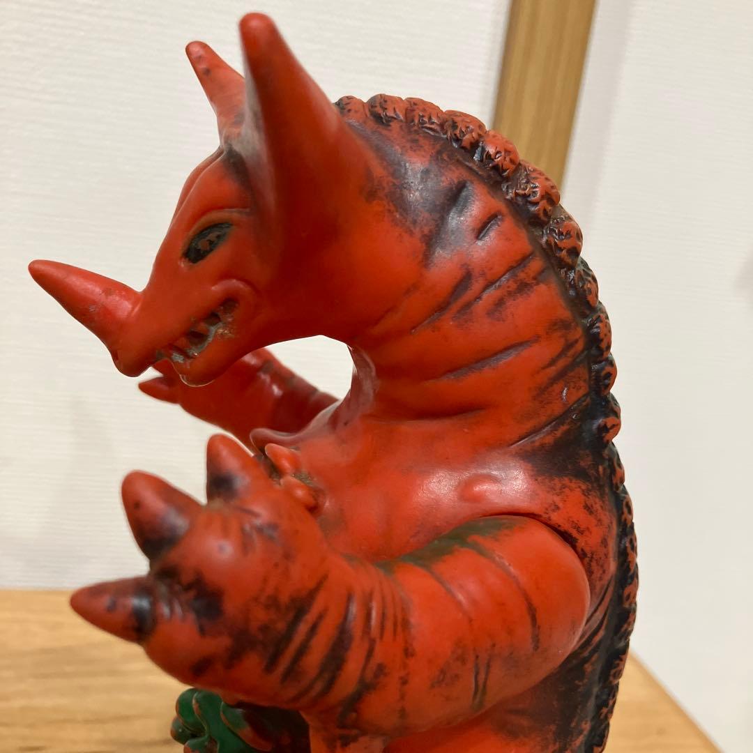 ブルマァク　ゴモラ　ソフビ　マルサン　ウルトラマン　当時物　ジャンク品