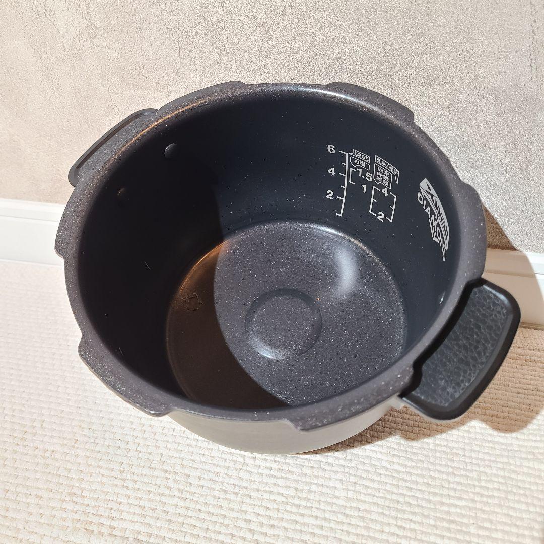 なでしこ健康生活　CRP-NO610F　炊飯器　６合炊き　高圧力ヒーター式加熱