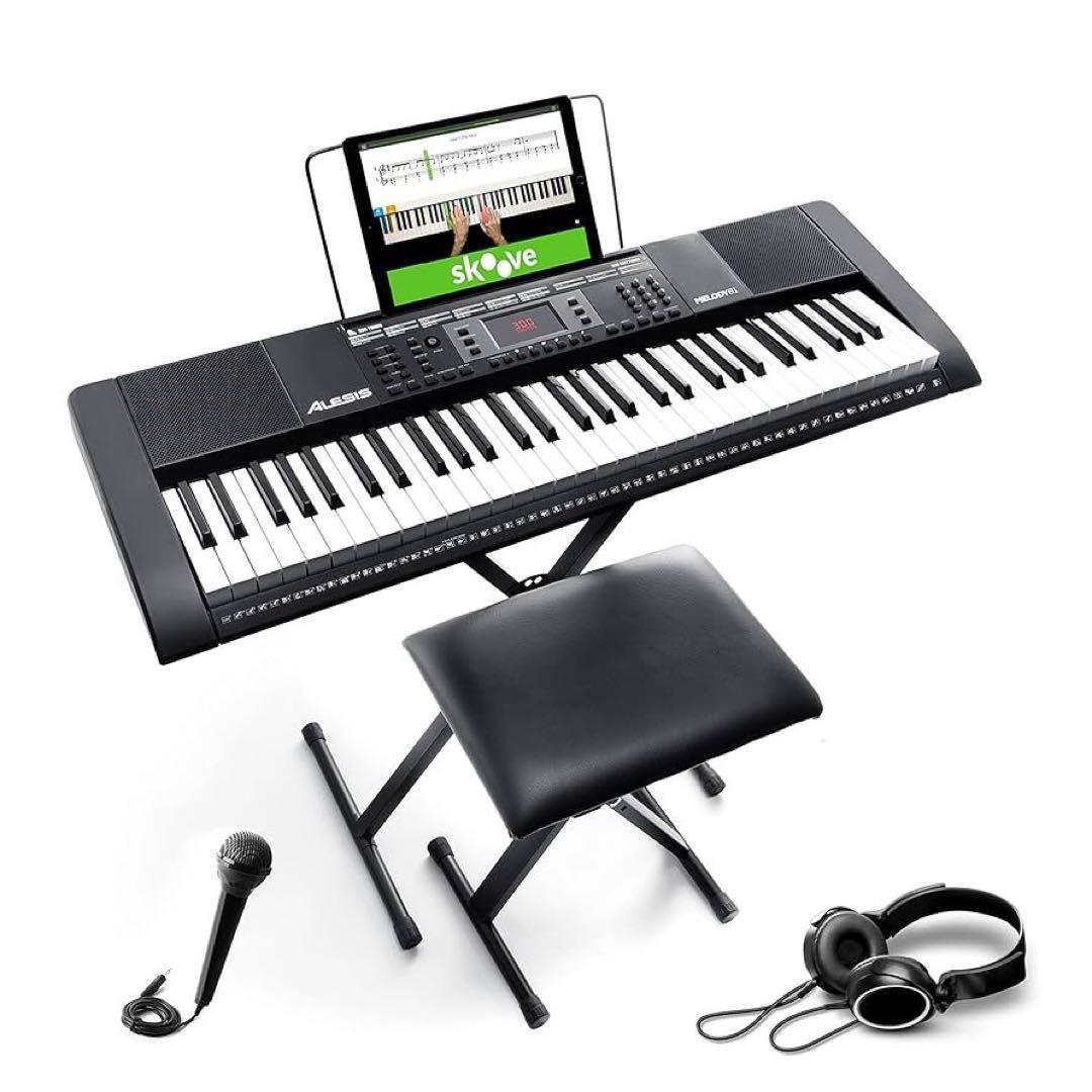 ✨新品未使用✨ALESIS MELODY61 MKII 61鍵盤 電子ピアノ