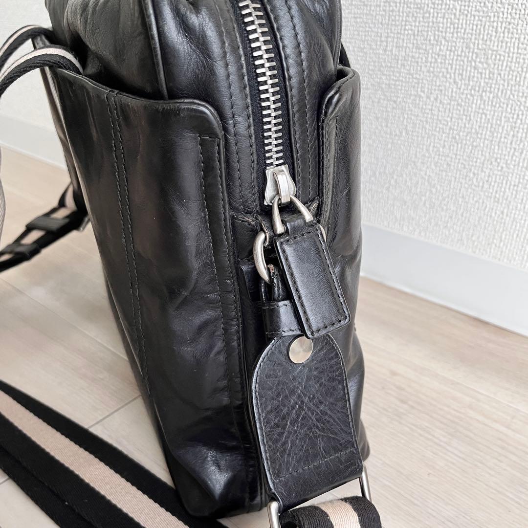 Bally バリー ビジネスバッグ トレインスポッティング2way レザー 黒