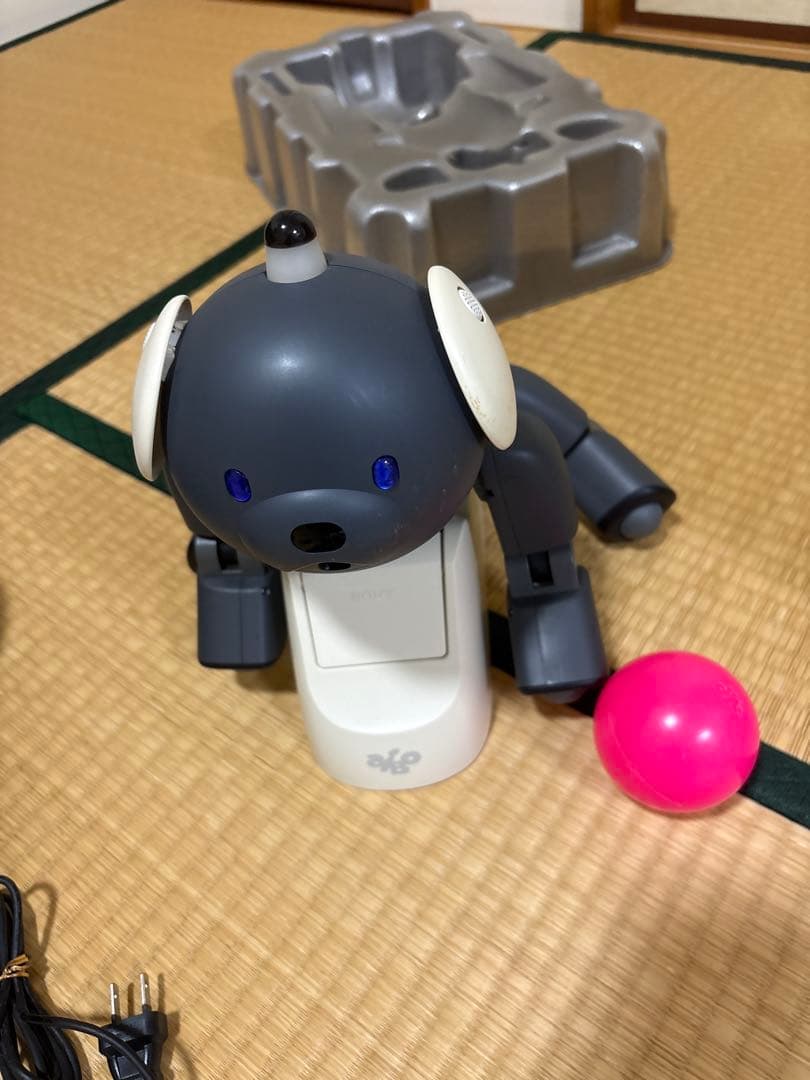 SONY AIBO ロボット犬 グレー 付属品あり