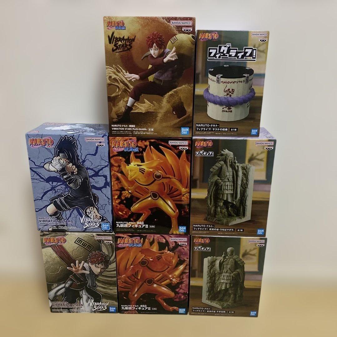NARUTO疾風伝プライズフィギュアまとめ売り8点