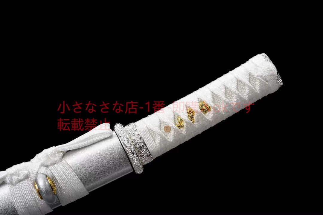 【シルバーウルフ肋骨差】武具　刀装具　日本刀　模造刀 居合刀  肋差 短刀