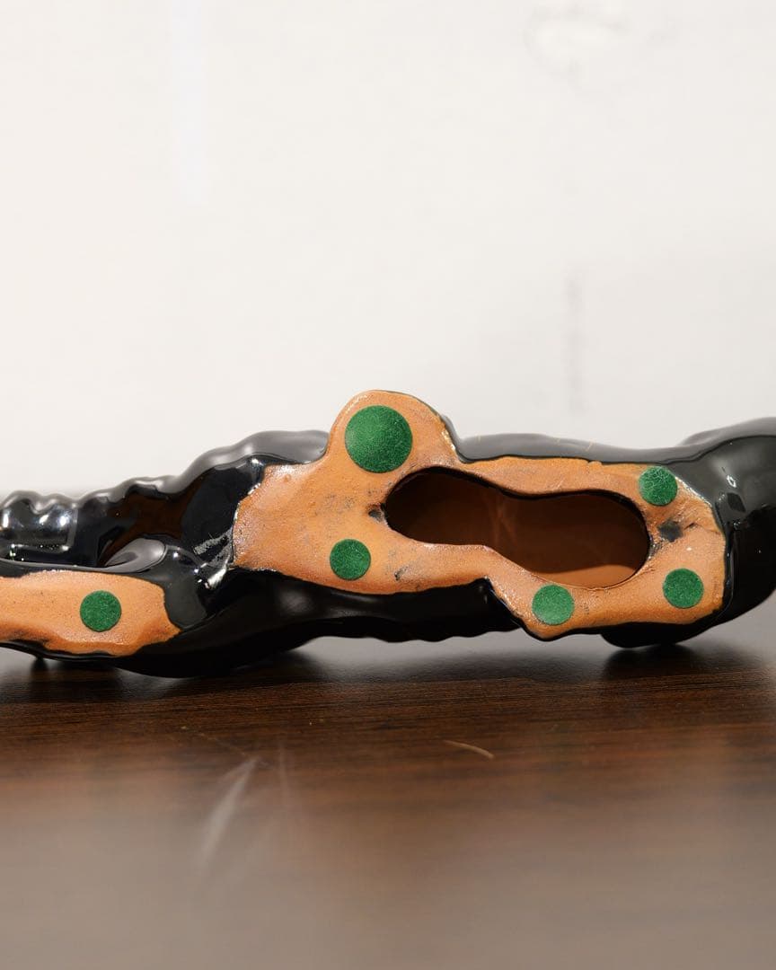 1950'sBLACKPANTHER ブラックパンサー 陶器 置物 オブジェ