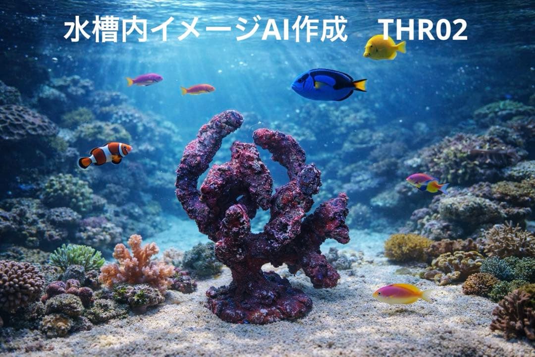 人工ライブロック　THR02 アク抜き済み安心塗料使用