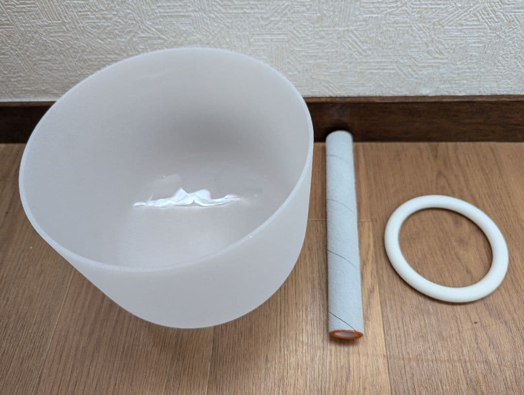 クリスタルボウル　ソルフェジオ音階　約7インチ