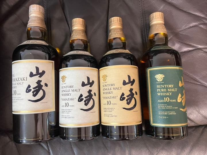 レア　サントリー 山崎10年1000ml 山崎10年 4本セット